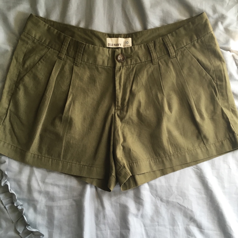 Old Navy Army Green Shorts